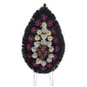 Coroana funerara cu flori nr.4 model 4