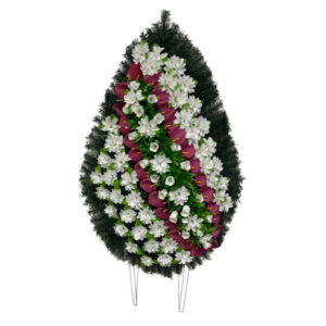 Coroana funerara cu flori nr.5 model 12